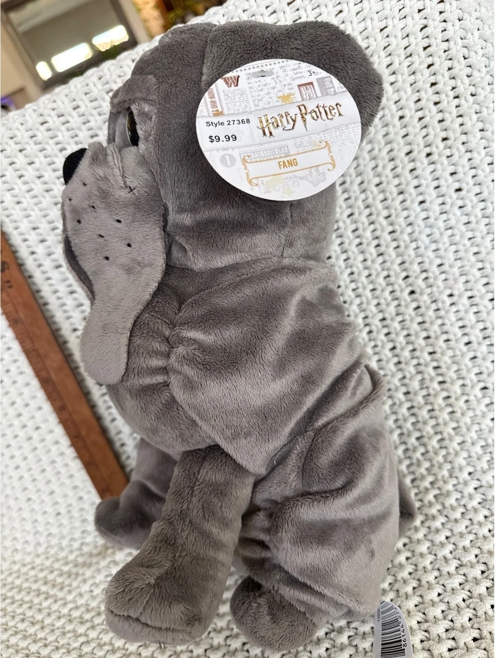 Harry Potter Fang Plush Stuffed Dog Toy